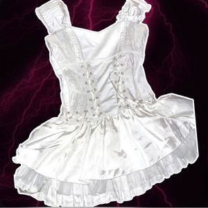 Tripp nyc white cream dress